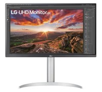 LCD LG 27 27UP850N-W IPS 3840x2160 60Hz 5ms 178/178 400cd 1200:1 10bit(8bit+FRC) HDR10 DisplayHDR400 2xHDMI2.0 DisplayPort1.4 FreeSync 2xUSB3.0 USB-C3.0(96W) AudioOut 2x5W Pivot VESA
