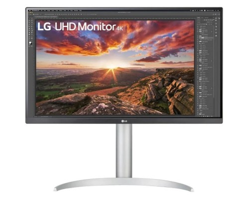 LCD LG 27 27UP850N-W IPS 3840x2160 60Hz 5ms 178/178 400cd 1200:1 10bit(8bit+FRC) HDR10 DisplayHDR400 2xHDMI2.0 DisplayPort1.4 FreeSync 2xUSB3.0 USB-C3.0(96W) AudioOut 2x5W Pivot VESA
