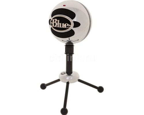 Микрофон проводной Blue Snowball хром/черный