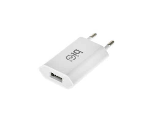 Bion Сетевое Зарядное Устройство, USB-A, 5 Вт, белый BXP-ADP-A-5W