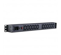 CyberPower PDU20BHVIEC12R PDU 1U type, 16Amp, plug IEC 320 C20, (12) IEC 320 C13