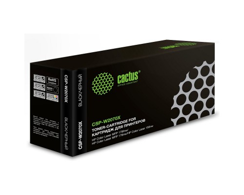 Картридж лазерный Cactus CSP-W2070X черный (1500стр.) для HP Color Laser 150a/150nw/178nw MFP/179fnw MFP