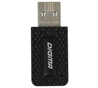 Digma DWA-AC1300C Net Adapter WiFi AC1300 USB 3.0 (ant.int) 1ant. (pack:1pcs)