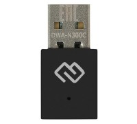 Digma DWA-N300C Net Adapter WiFi N300 USB 2.0 (ant.int) 1ant. (pack:1pcs)