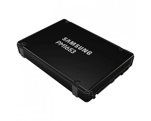 Samsung SSD PM1653, 7680GB, 2.5 15mm, SAS 24Gb/s, 3D TLC, MZILG7T6HBLA-00A07