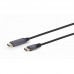 Кабель DisplayPort-HDMI Cablexpert, 4K, 1.8м, 20M/19M, черный, экран, пакет (CC-DP-HDMI-4K-6)