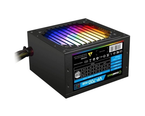 GameMax Блок питания ATX 700W VP-700-RGB 80+, Ultra quiet