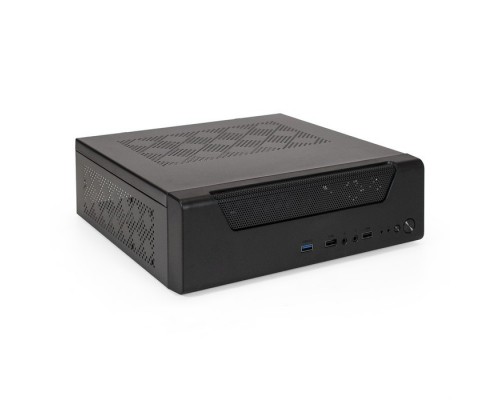 Exegate EX294020RUS Корпус Desktop ExeGate FL-102-TPS350 (mini-ITX, БП TPS350 с вент. 8см, 2*USB + 1*USB3.0, аудио, черный)