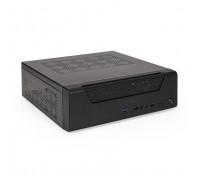 Exegate EX294021RUS Корпус Desktop ExeGate FL-102-TPS400 (mini-ITX, БП TPS400 с вент. 8см, 2*USB + 1*USB3.0, аудио, черный)