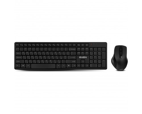 Беспроводной набор клавиатура+мышь SVEN KB-C3500W (2,4 GHz, 106 кл, 800-1600DPI)