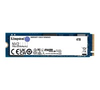 Kingston SSD NV2, 4000GB, M.2(22x80mm), NVMe, PCIe 4.0 x4, 3D TLC, SNV2S/4000G