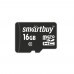 Micro SecureDigital 16GB Smartbuy Class 10 (без адаптеров) LE SB16GBSDCL10-00LE