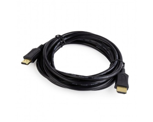 Bion Кабель HDMI v1.4, 19M/19M, 3D, 4K UHD, Ethernet, CCS, экран, позолоченные контакты, 15м, черный BXP-CC-HDMI4L-150