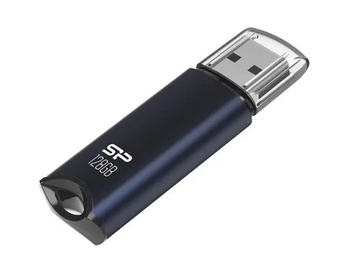 Флеш накопитель 128Gb Silicon Power Marvel M02, USB 3.0, Синий