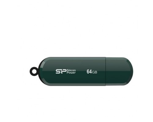 Silicon Powe 64Gbr LuxMini 320, USB 2.0, Зеленый SP064GBUF2320V1N