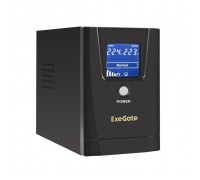Exegate EX294609RUS ExeGate Power Smart ULB-500.LCD.AVR.4C13 &lt;500VA/300W, LCD, AVR, 4*C13, металлический корпус, Black&gt;