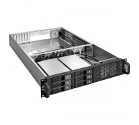 Exegate EX294284RUS Серверная платформа ExeGate Pro 2U660-HS06 &lt;RM 19, высота 2U, глубина 660, Redundant БП 2x800W, 6xHotSwap, USB&gt;