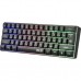 Defender Проводная игровая клавиатура Red GK-116 RU,радужная подсветка,61кнопка 45117