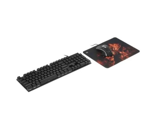Defender Игровой набор Aura MKP-117 RU,Light 52117 мышь+клавиатура+ковер