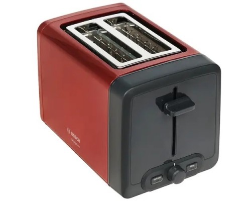 Тостер Bosch TAT4P424, красный/черный