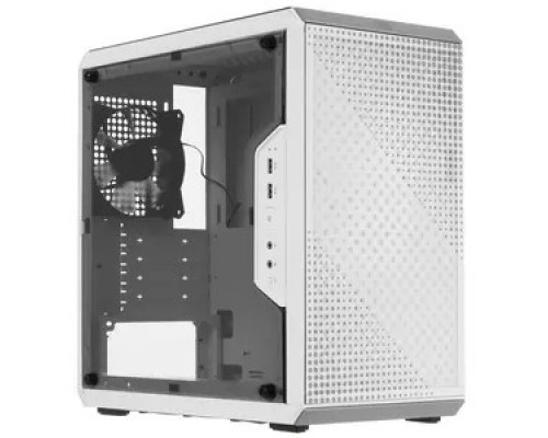 без блока питания/ Cooler Master MasterBox Q300L White version, USB3.0x2, 1x120Fan, White, mATX, w/o PSU