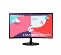 LCD Samsung 23.8 S24C360EAI черный VA Curved 1920x1080 75Hz 250cd D-Sub HDMI