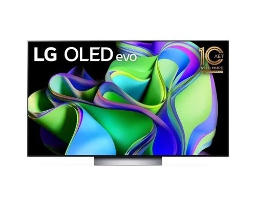 LG 65 OLED65C3RLA.ARUB темно-серый/серебристый Ultra HD 120Hz DVB-T DVB-T2 DVB-C DVB-S2 USB WiFi Smart TV
