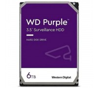 6TB WD Purple (WD64PURZ) Serial ATA III, 5400- rpm, 256Mb, 3.5