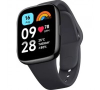 Часы наручные Xiaomi Смарт-часы Redmi Watch 3 Active Black M2235W1