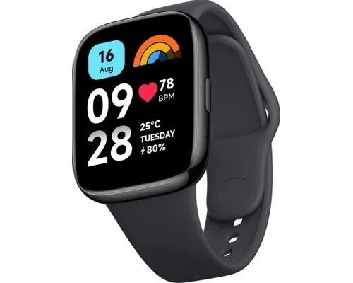 Часы наручные Xiaomi Смарт-часы Redmi Watch 3 Active Black M2235W1