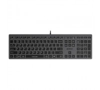Клавиатура A4TECH Fstyler FX60, USB, серый fx60 grey / white
