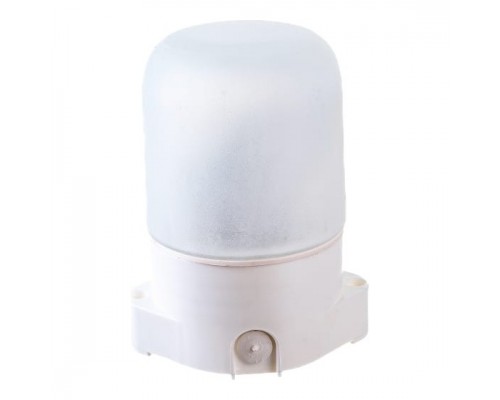 ЭРА Б0048030 Светильник НББ 01-60-001 для бани пластик/стекло прямой IP65 E27 max 60Вт 135х105х84 белый