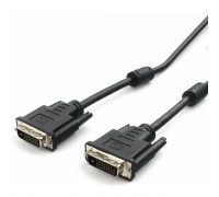 Cablexpert DVI-D, dual link, 25M/25M, 10м, CCS, черный CC-DVI2L-BK-10M
