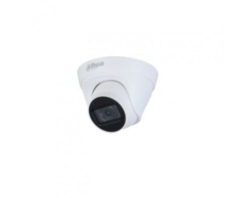 DAHUA DH-IPC-HDW1431T1P-0280B-S4 Уличная турельная IP-видеокамера 4Мп, 1/3” CMOS, объектив 2.8мм, ИК-подсветка до 30м, IP67, корпус: пластик