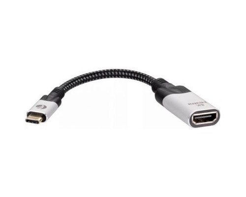 Aдаптер USB 3.1 Type-Cm --&gt; HDMI A(f) 8K@60Hz, 0.15m ,Alum ,VCOM &lt;CU423MV-8K&gt;