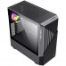 Gamemax Contac COC BG ATX case, black/grey, w/o PSU, w/2xUSB3.0, w/1x14cm ARGB front fan(GMX-FN14-Rainbow-C9), w/1x12cm ARGB rear fan(GMX-FN12-