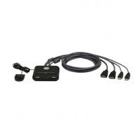 / 2-Port USB FHD HDMI Cable KVM Switch (CS22HF/CS22HF-AT)