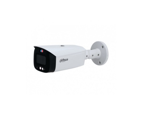 DAHUA DH-IPC-HFW3849T1P-AS-PV-0280B-S4 Уличная цилиндрическая IP-видеокамера TiOC с ИИ и активным сдерживанием 8Мп, 1/2.8” CMOS, объектив 2.8мм, видеоаналитика, ИК 30м, LED 30м, IP67