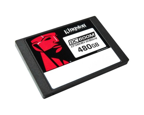 Kingston SSD DC600M, 480GB, 2.5 7mm, SATA3, 3D TLC, SEDC600M/480G