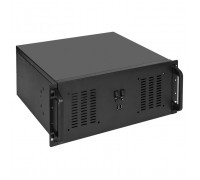 Exegate EX295480RUS Серверный корпус ExeGate Pro 4U350-02 &lt;RM 19, высота 4U, глубина 350, без БП, 2*USB&gt;