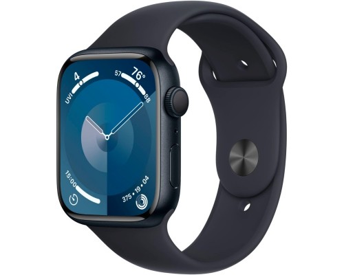 Apple Watch Series 9 GPS 41mm Midnight Aluminium Case with Midnight Sport Band - M/L MR8X3ZP/A