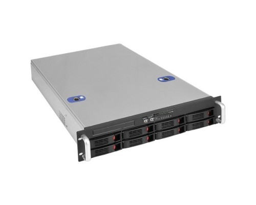 Exegate EX294564RUS Серверная платформа ExeGate Pro 2U660-HS08 &lt;RM 19, высота 2U, глубина 660, Redundant БП 2x1200W, 8xHotSwap, USB&gt;