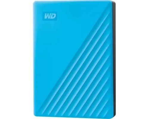 WD Portable HDD 5TB USB 3.0 WDBPKJ0050BBL-WESN My Passport 2.5 синий